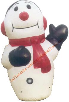 クリスマスの昇進のための 7m の熱販売の巨大で膨脹可能な人間の雪
