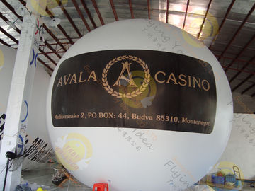Big PVC Helium Inflatable Advertising Balloon Customized For Decoration
