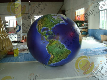 防水地球は地球、大きく膨脹可能な広告の気球を風船のようにふくらませます
