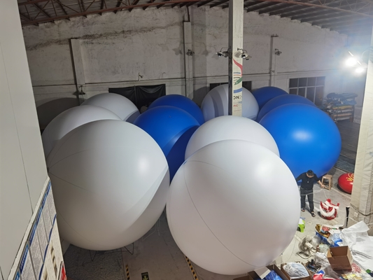 展示会のためのカスタマイズされたサイズ ポリ塩化ビニールの膨脹可能な広告の気球1m Dia