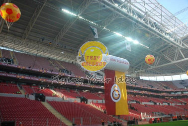 カスタマイズされた膨脹可能な広告シリンダーは祭典日のためのヘリウムの気球を印刷しました